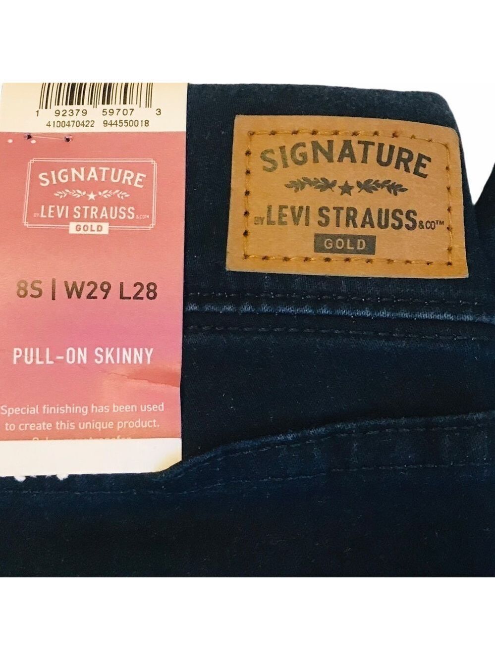 Levis Gold Label Women's Totally Shaping Pull On Mid Rise Skinny Jeans 2… - Picture 9 of 10